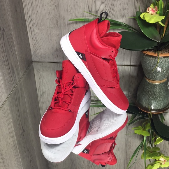 Nike WMNS Jordan Fadeaway (GS) gym red/black-white - Picture 3 of 8